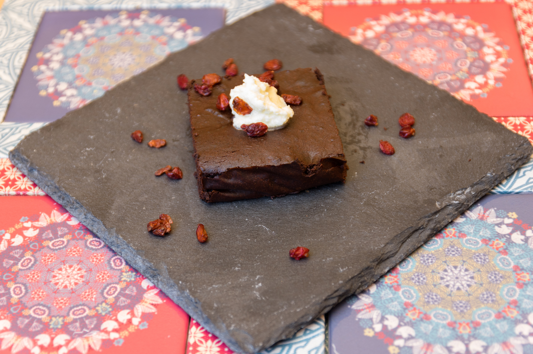 Brownie vegano