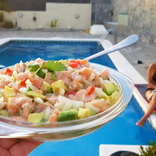 ceviche salmón